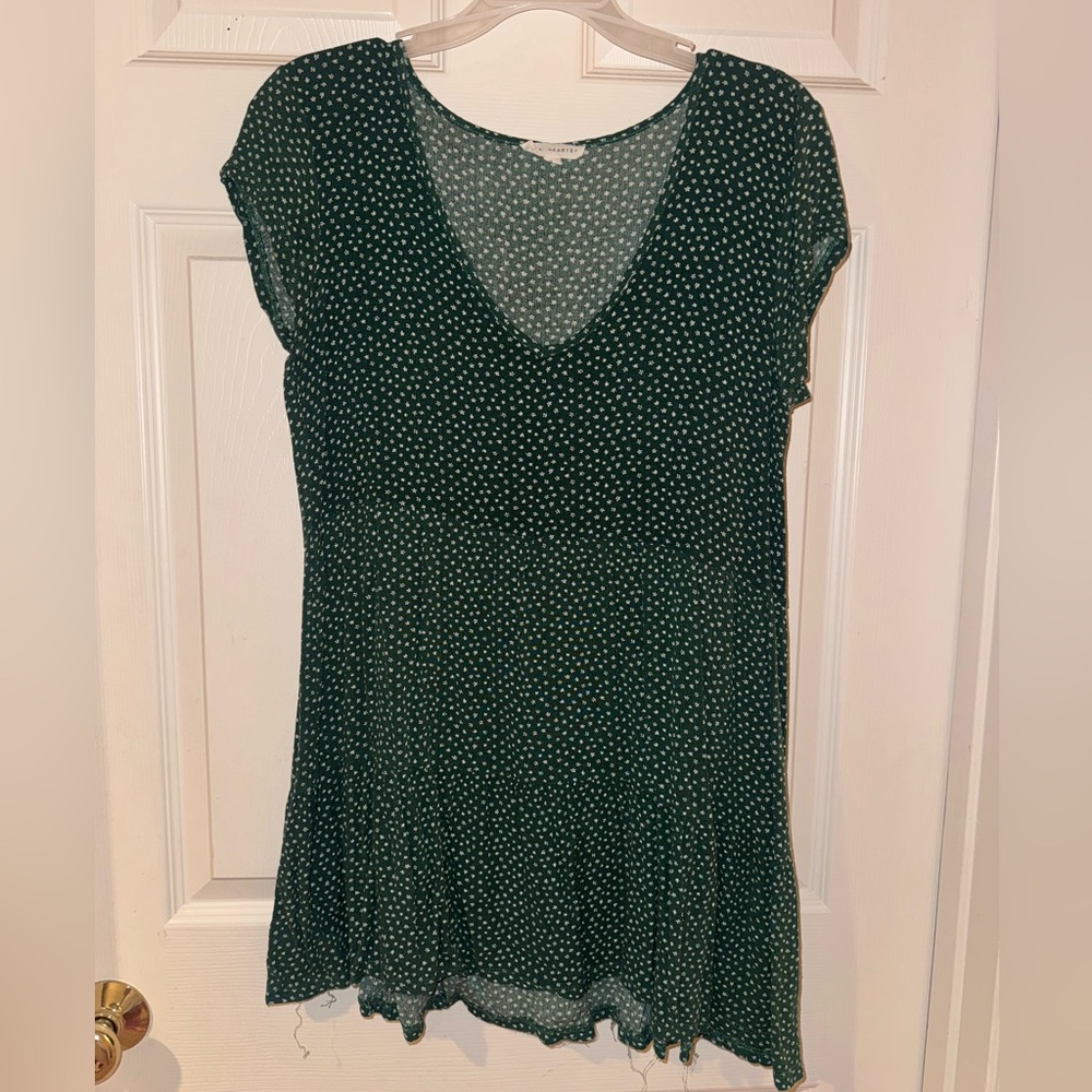 LA Hearts/Pacsun Green Mini Dress